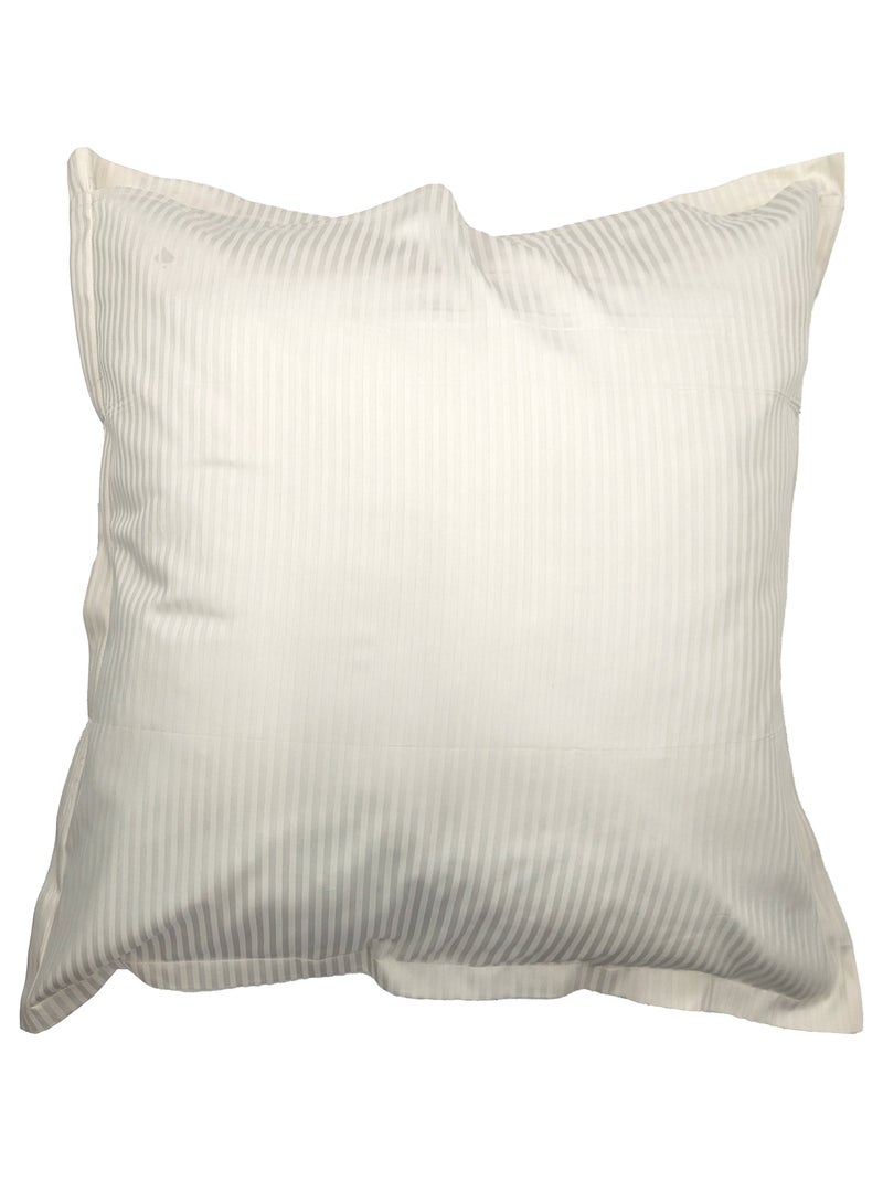 Taie d'oreiller satin de coton GRAND HÔTEL Beige sable - Kiabi