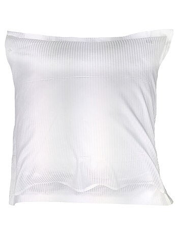 Taie d'oreiller satin de coton GRAND HÔTEL