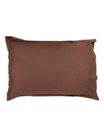 Taie d'oreiller satin de coton GRAND HÔTEL