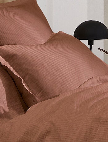 Taie d'oreiller satin de coton GRAND HÔTEL