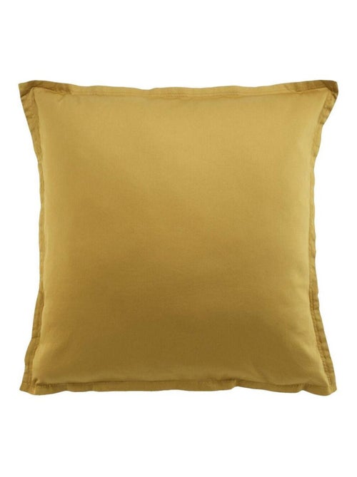 Taie d'oreiller Satin de Coton - Kiabi