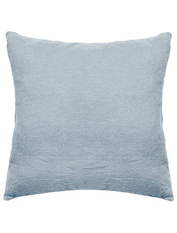 Taie d'oreiller SONATE lin lavé froissé