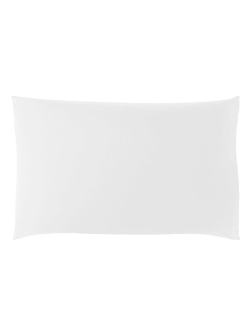 Taie d'oreiller Studio Coton   - DODO Blanc - Kiabi
