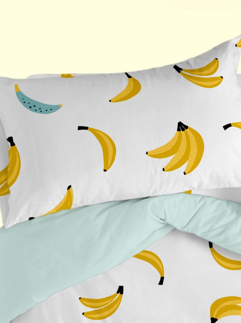 Taie d'oreiller Sweet banana "Happyfriday" Blanc - Kiabi