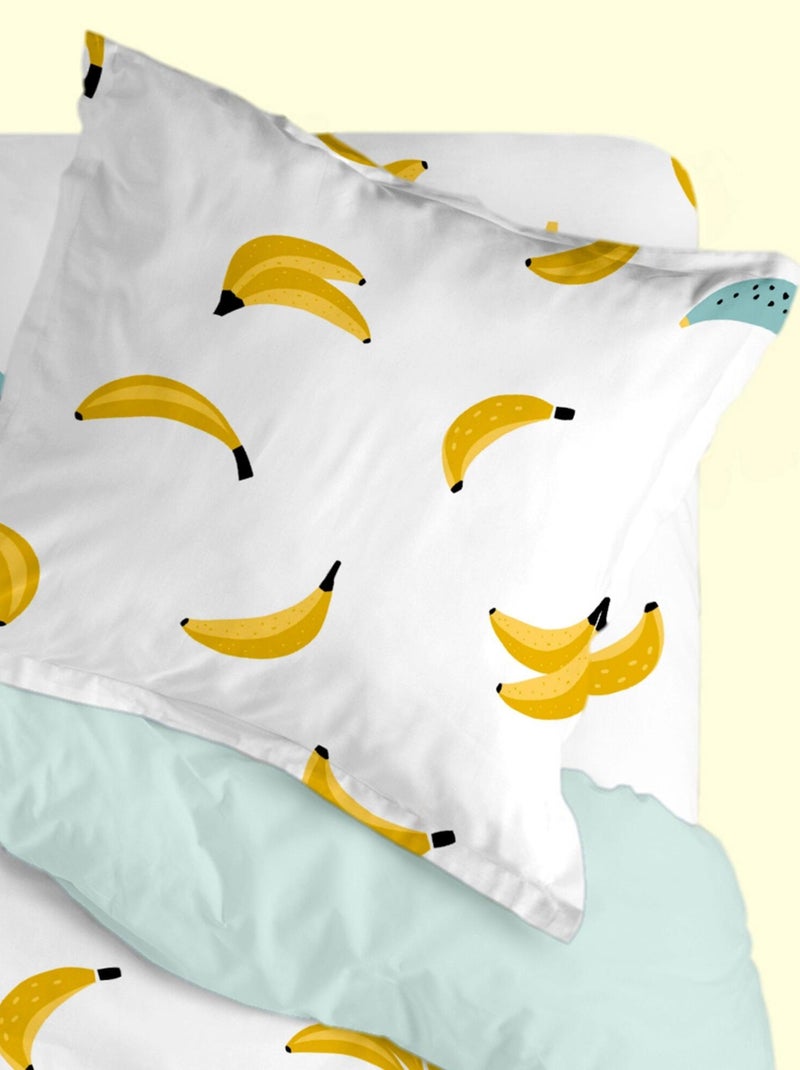 Taie d'oreiller Sweet banana "Happyfriday" Blanc - Kiabi
