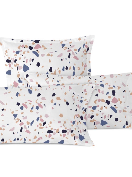 Taie d'oreiller Terrazzo "Happyfriday" - Kiabi