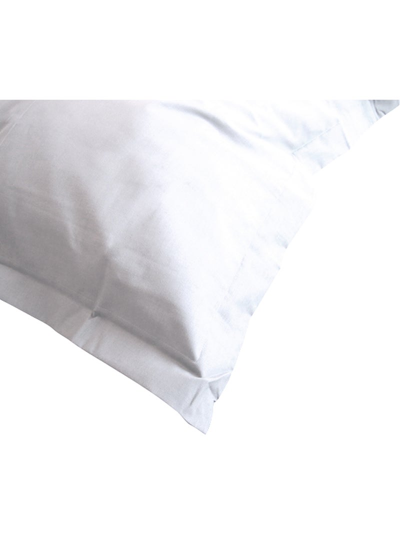 Taie d'oreiller uni coton ALTO Blanc - Kiabi