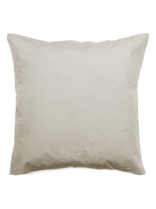 Taie d'oreiller uni percale de coton MANOIR