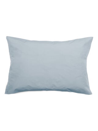 Taie d'oreiller uni percale de coton MANOIR