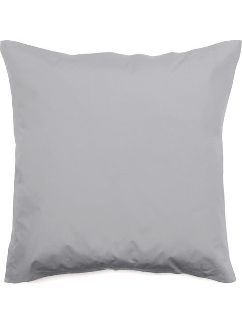 Taie d'oreiller uni percale de coton MANOIR - Kiabi