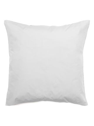 Taie d'oreiller uni percale de coton MANOIR