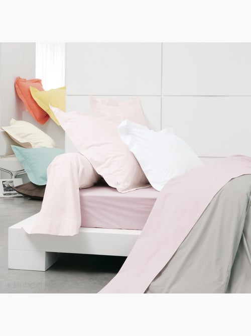 Taie d'oreiller uni pur percale PRIMO - Kiabi