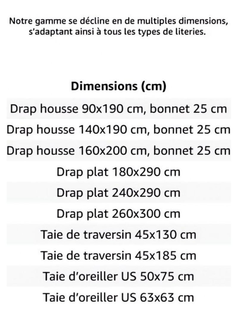 Taie d'oreiller uni ZZZ en polycoton Bleu - Kiabi
