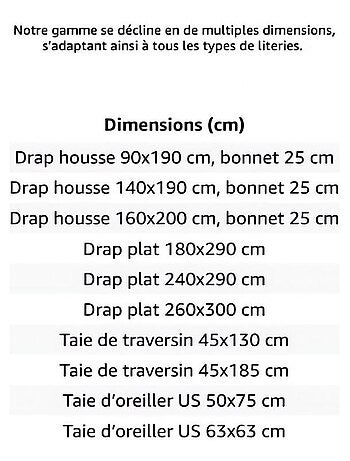 Taie d'oreiller uni ZZZ en polycoton