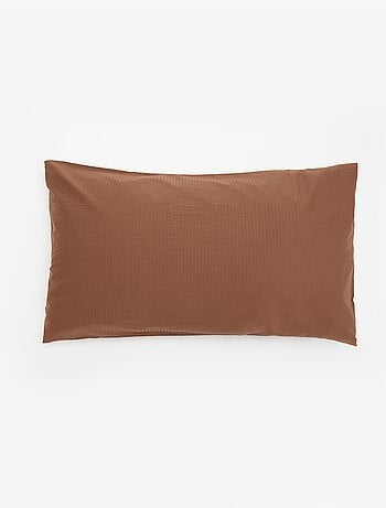 Taie d'oreiller unie - 50 x 70 cm - KIABI Home