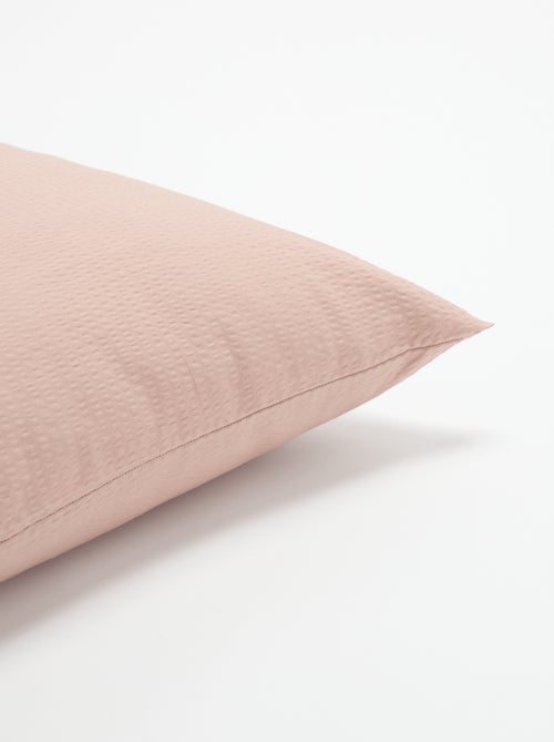 Taie d'oreiller unie - 50 x 70 cm - KIABI Home - Kiabi Taie d'oreiller unie - 50 x 70 cm - KIABI Home - Kiabi