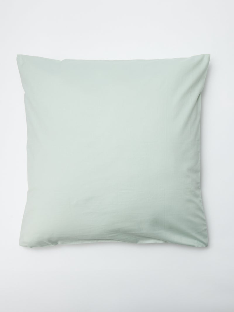 Taie d'oreiller unie - Kiabi Home Bleu clair - Kiabi