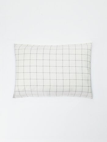 Taie d'oreiller unie (50 x 70 cm) - Kiabi Home