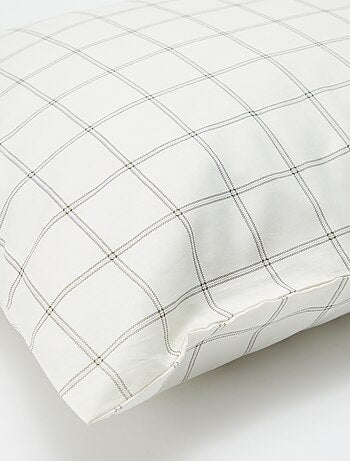 Taie d'oreiller unie (50 x 70 cm) - Kiabi Home