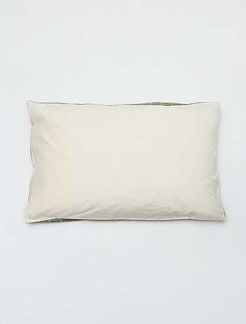 Taie d'oreiller unie (50 x 70 cm) - Kiabi Home