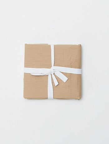 Taie d'oreiller unie 63 x 63 cm - Kiabi Home