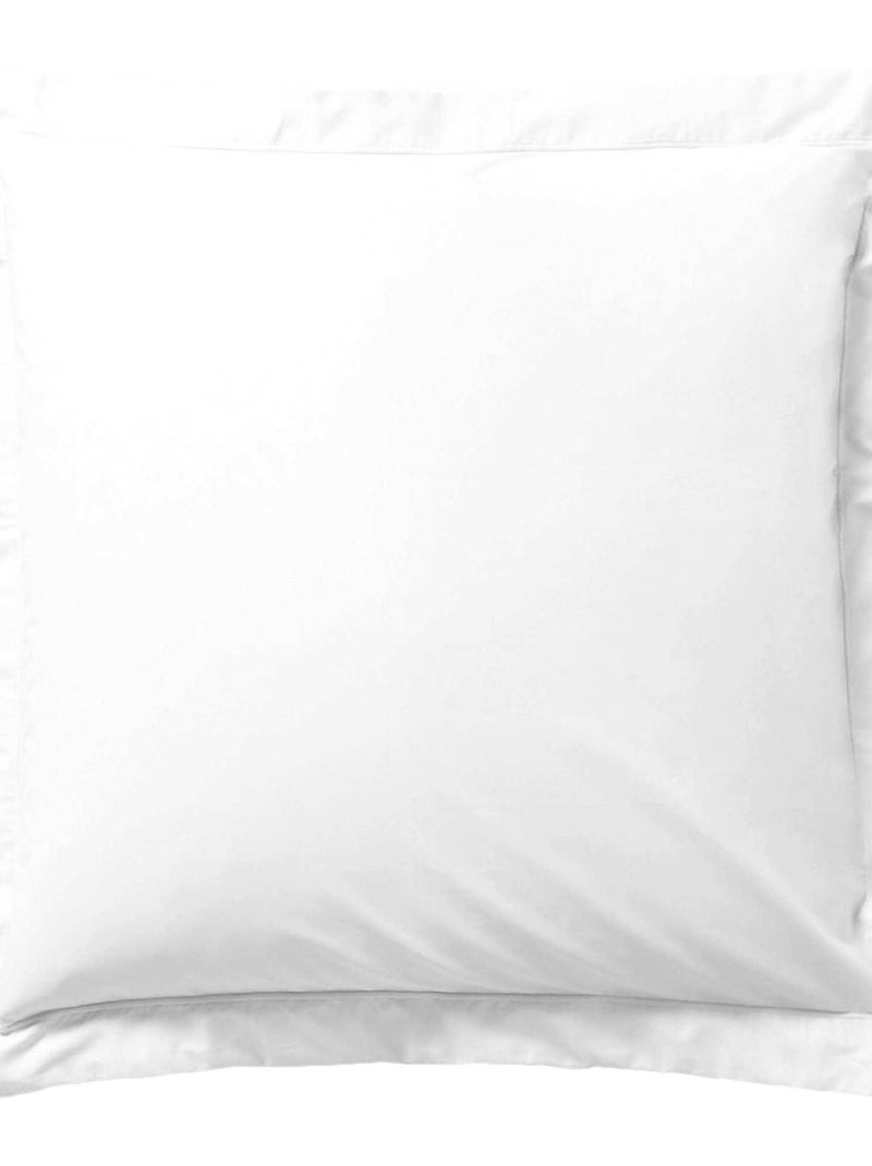 Taie d'oreiller unie blanc - Kiabi