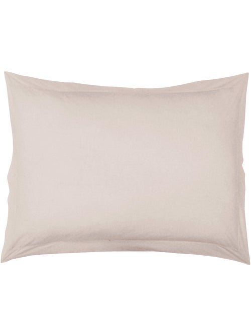 Taie d'Oreiller Unie en 100 % Coton - Kiabi