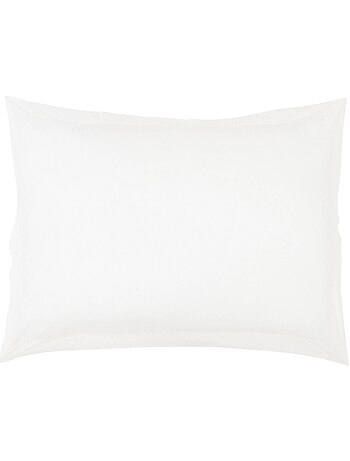 Taie d'Oreiller Unie en 100 % Coton