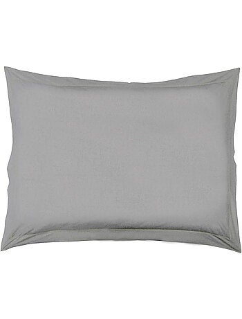 Taie d'Oreiller Unie en 100 % Coton