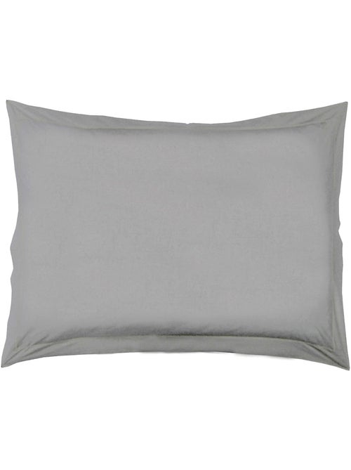 Taie d'Oreiller Unie en 100 % Coton - Kiabi