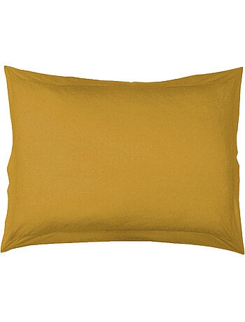 Taie d'Oreiller Unie en 100 % Coton