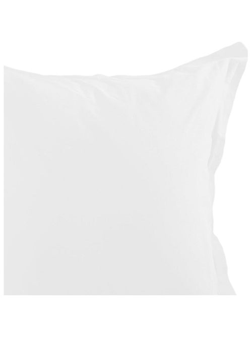 Taie d'oreiller unie en coton - Kiabi