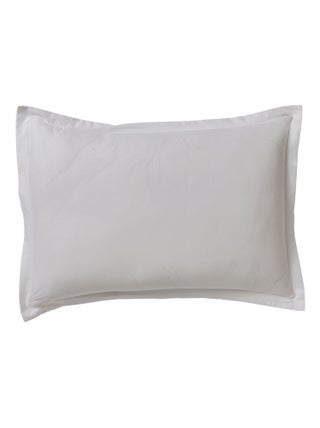 Taie d'oreiller unie en coton, Made in France, LES UNIS