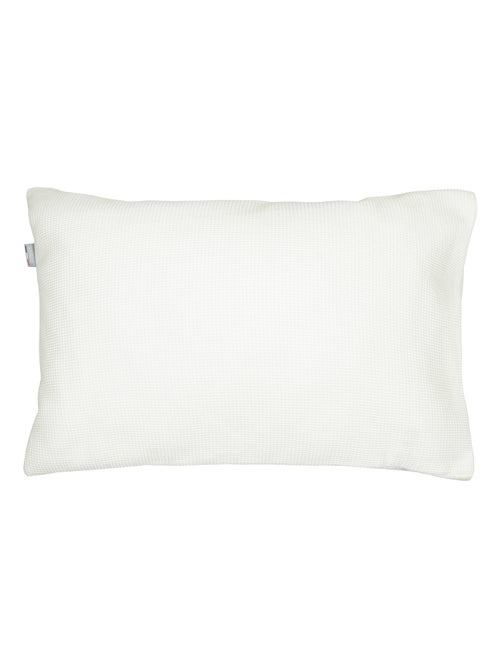 Taie d'oreiller unie en coton nid d'abeille SEVIRA KIDS - Kiabi