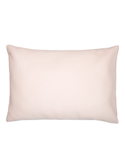 Taie d'oreiller unie en coton nid d'abeille SEVIRA KIDS - Kiabi