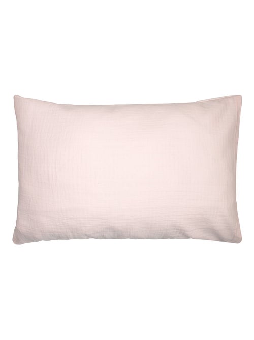 Taie d'oreiller unie en coton nid d'abeille SEVIRA KIDS - Kiabi