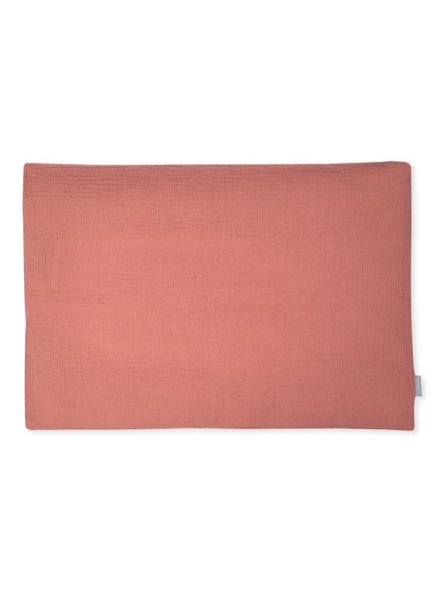 Taie d'oreiller unie en double gaze de coton SEVIRA KIDS - Kiabi