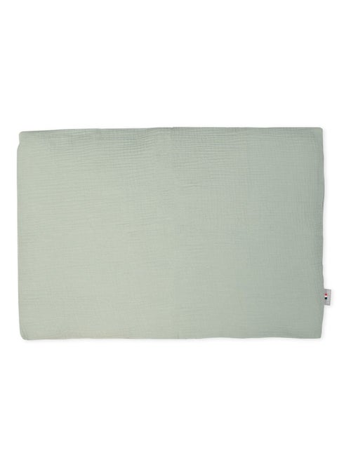 Taie d'oreiller unie en double gaze de coton SEVIRA KIDS - Kiabi