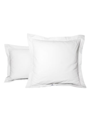 Taie d'oreiller unie percale de coton