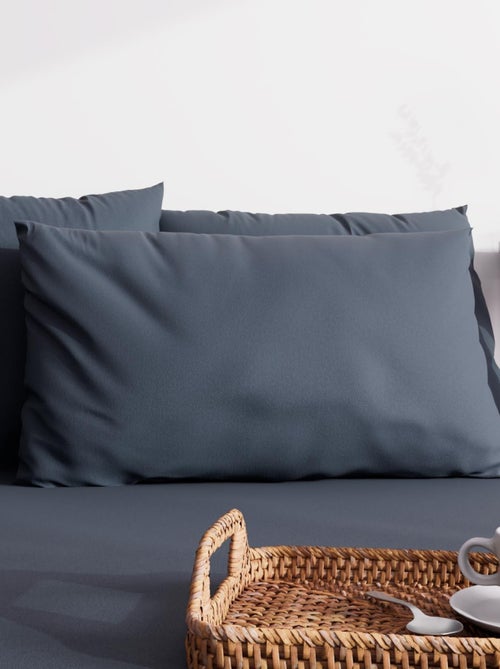 Taie d'oreiller unie ZZZ - Kiabi