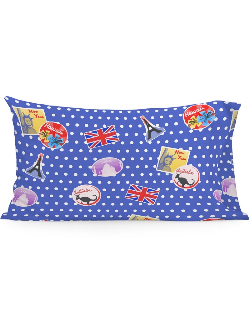 Taie d'oreiller Van "Happyfriday" Multicolore - Kiabi