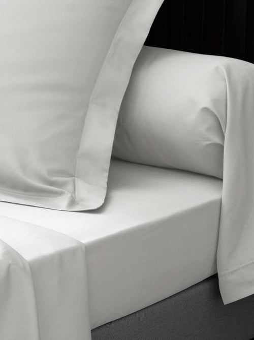 Taie d'oreiller volant plat 100% percale de coton ORIGINE - Kiabi