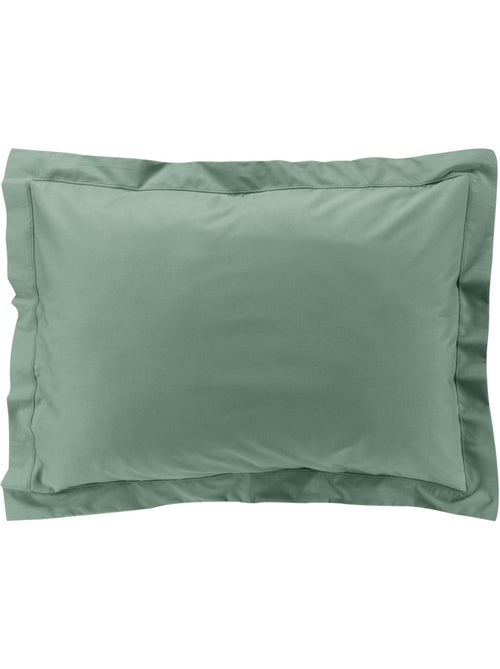 Taie d'oreiller volant plat 100% percale de coton ORIGINE - Kiabi