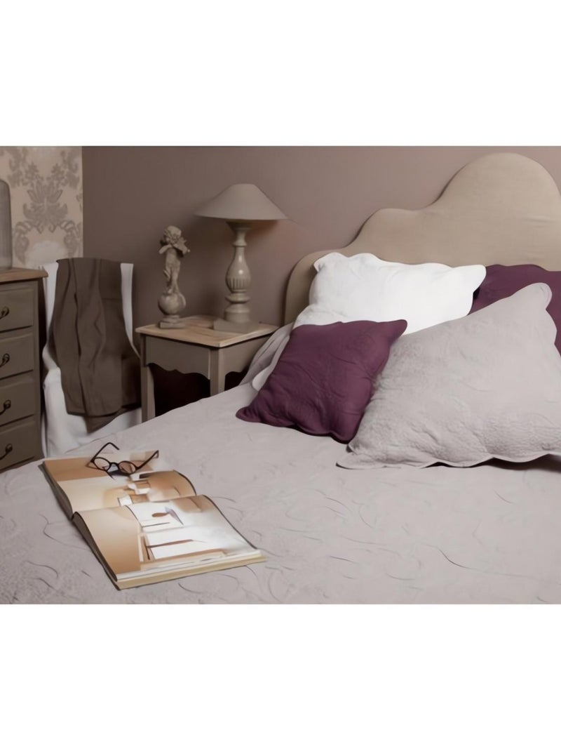 Taie d'oreiller VOLUTA 45x45 souris Gris - Kiabi