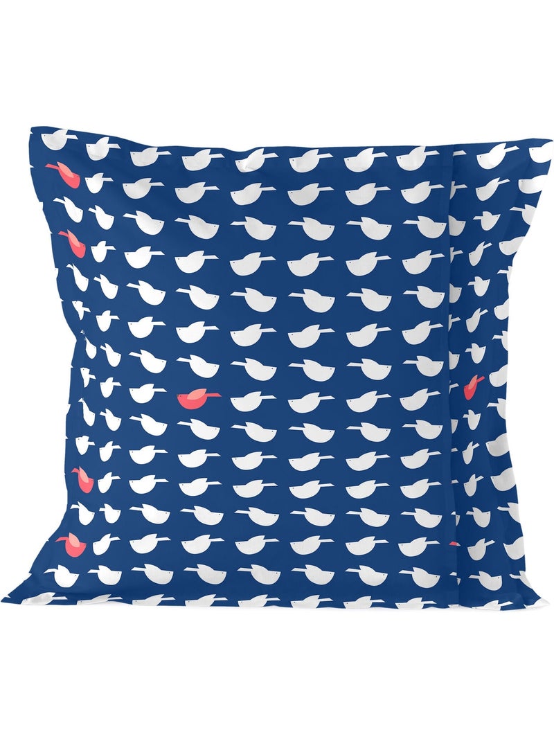 Taie d'oreiller Whale "Happyfriday" Multicolore - Kiabi
