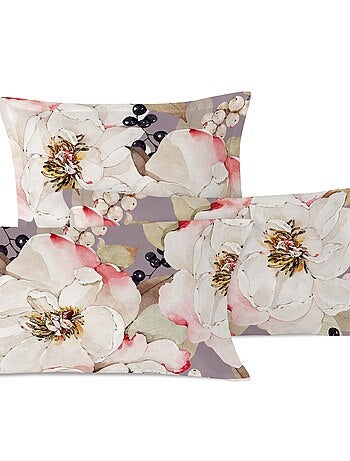 Taie d'oreiller White peonies "Happyfriday