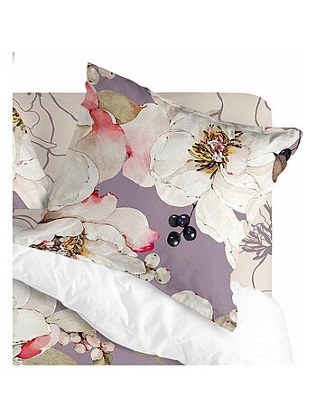 Taie d'oreiller White peonies "Happyfriday