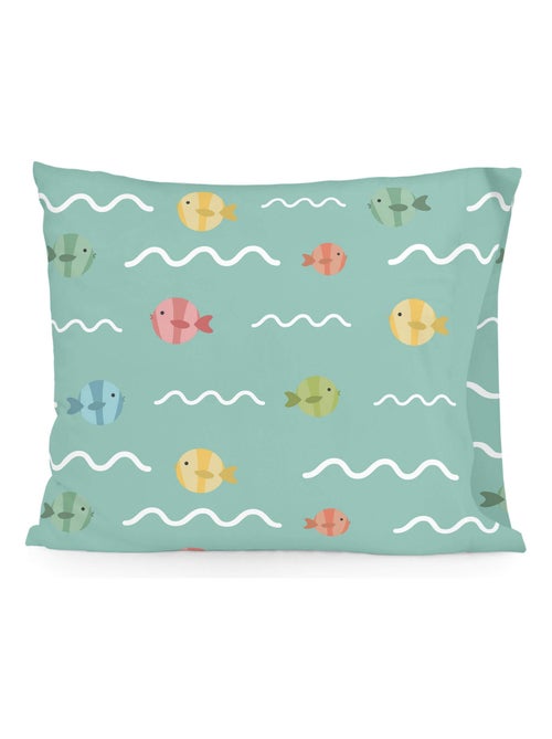 Taie d'oreiller World map "Happyfriday" - Kiabi