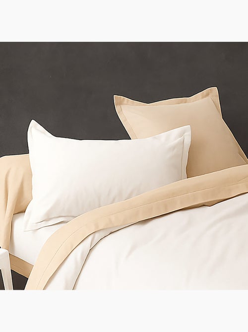 Taie oreiller avec volant 50x70 cm uni - Kiabi