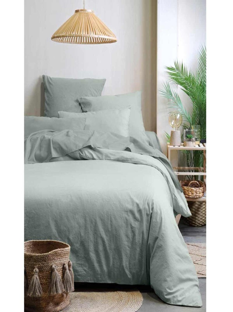 Taie pour Oreiller Vert - Kiabi